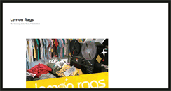 Desktop Screenshot of lemonrags.com