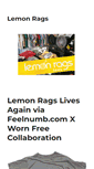 Mobile Screenshot of lemonrags.com